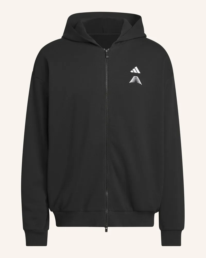 adidas ADIDAS FARM SACCOSH KAPUZENJACKE Schwarz