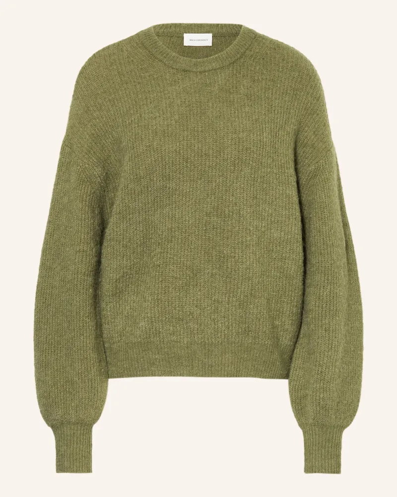 MOSS COPENHAGEN Pullover Mschgustel Hope gruen Oliv