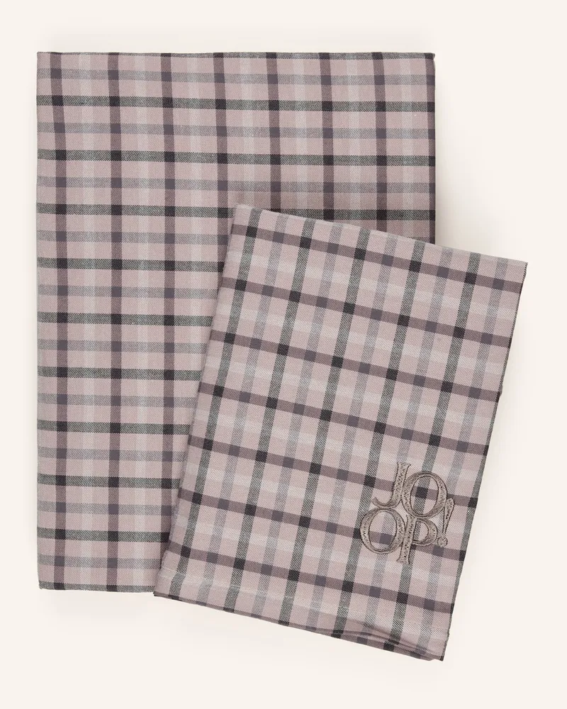JOOP! Bettwäsche Soft Mesh braun Hellbraun