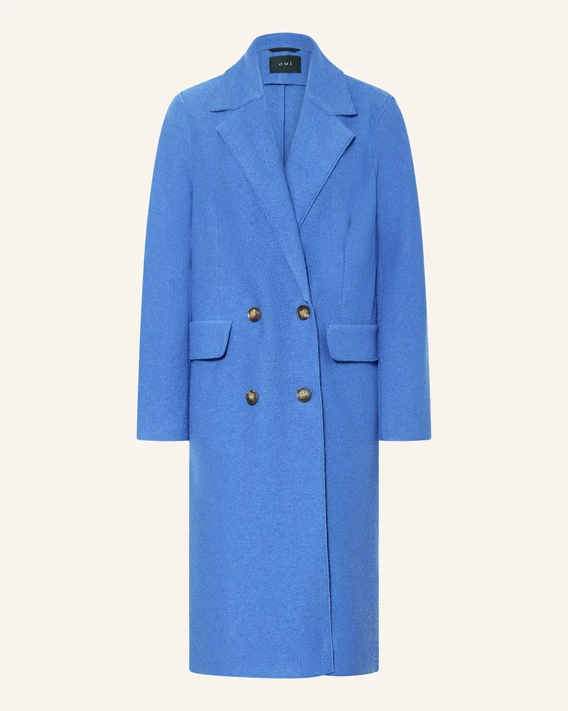 Oui  Mantel Blau