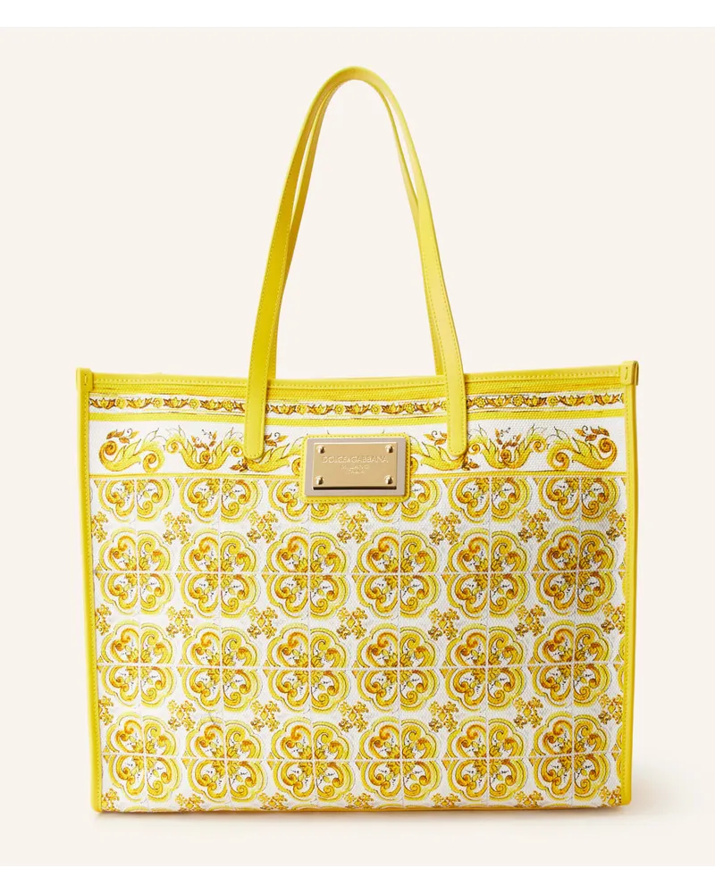 Dolce & Gabbana Shopper Gelb