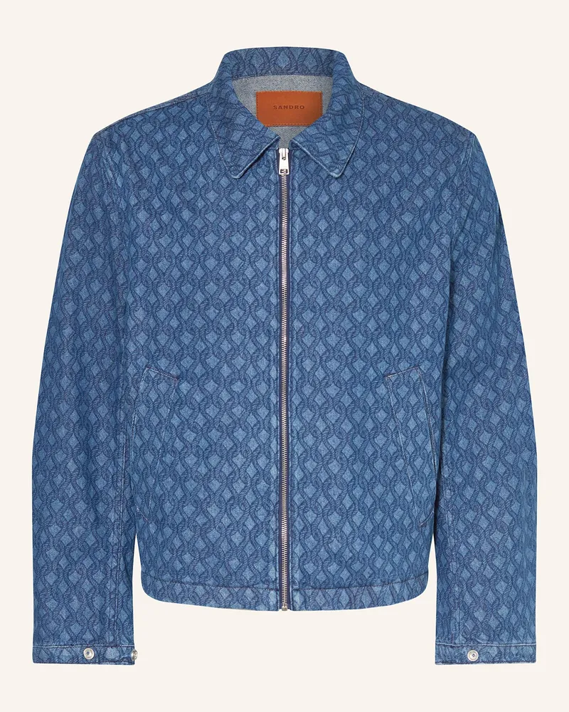 Sandro Jeansjacke Blau