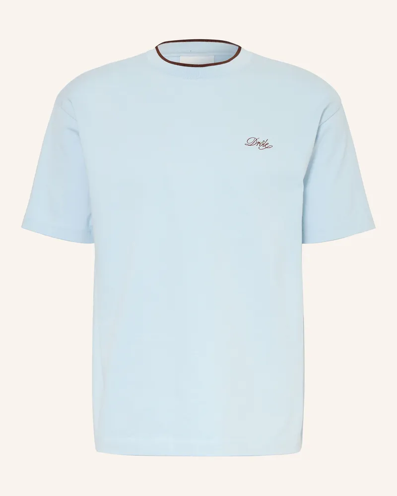 Drôle de Monsieur T-Shirt DRÔLE BELISSIMA Hellblau