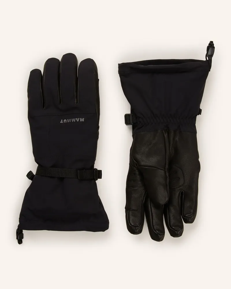 Mammut Skihandschuhe Stoney schwarz Schwarz