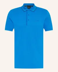 HUGO BOSS Piqué-Poloshirt PAULE Slim Fit Blau