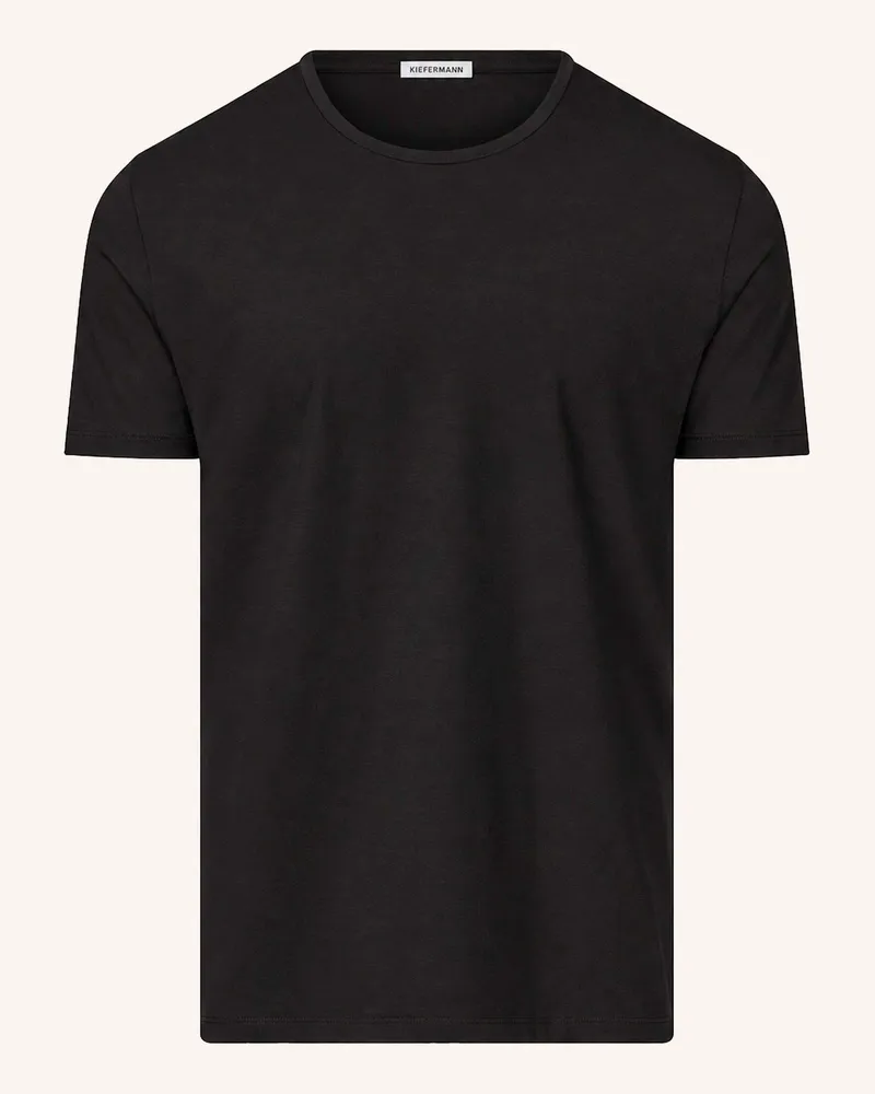 KIEFERMANN T-Shirt Hero schwarz Schwarz