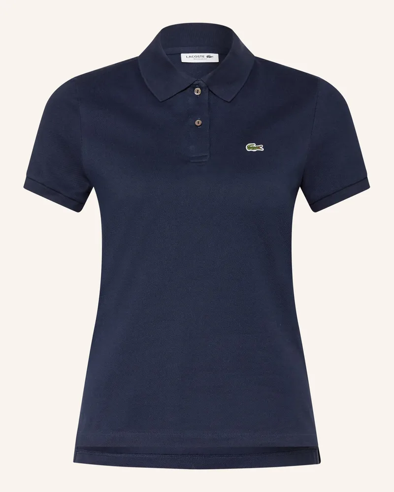 Lacoste Piqué-Poloshirt Dunkelblau