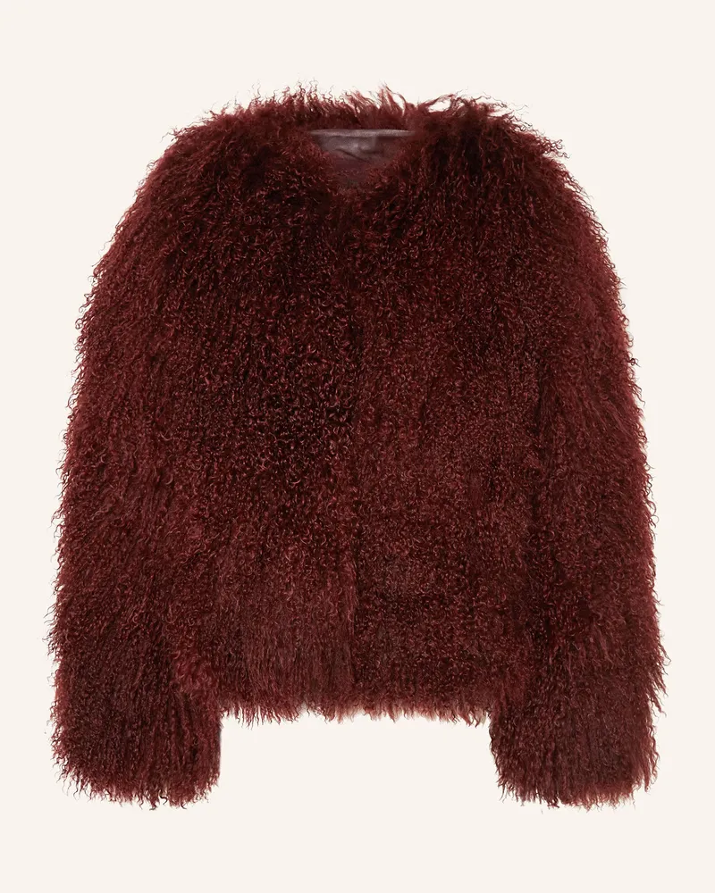 MEOTINE Jacke CARLY Dunkelrot