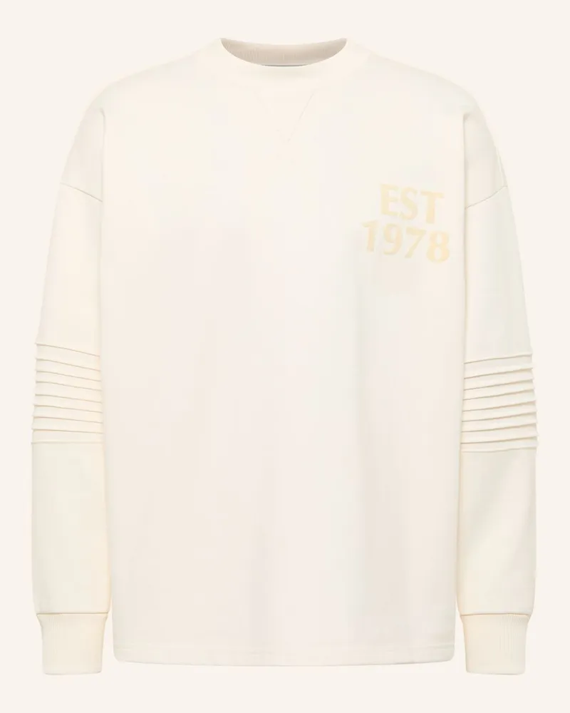 Carlo Colucci Sweatshirt - CLEAN CAPSULE FAUSTINI Weiss