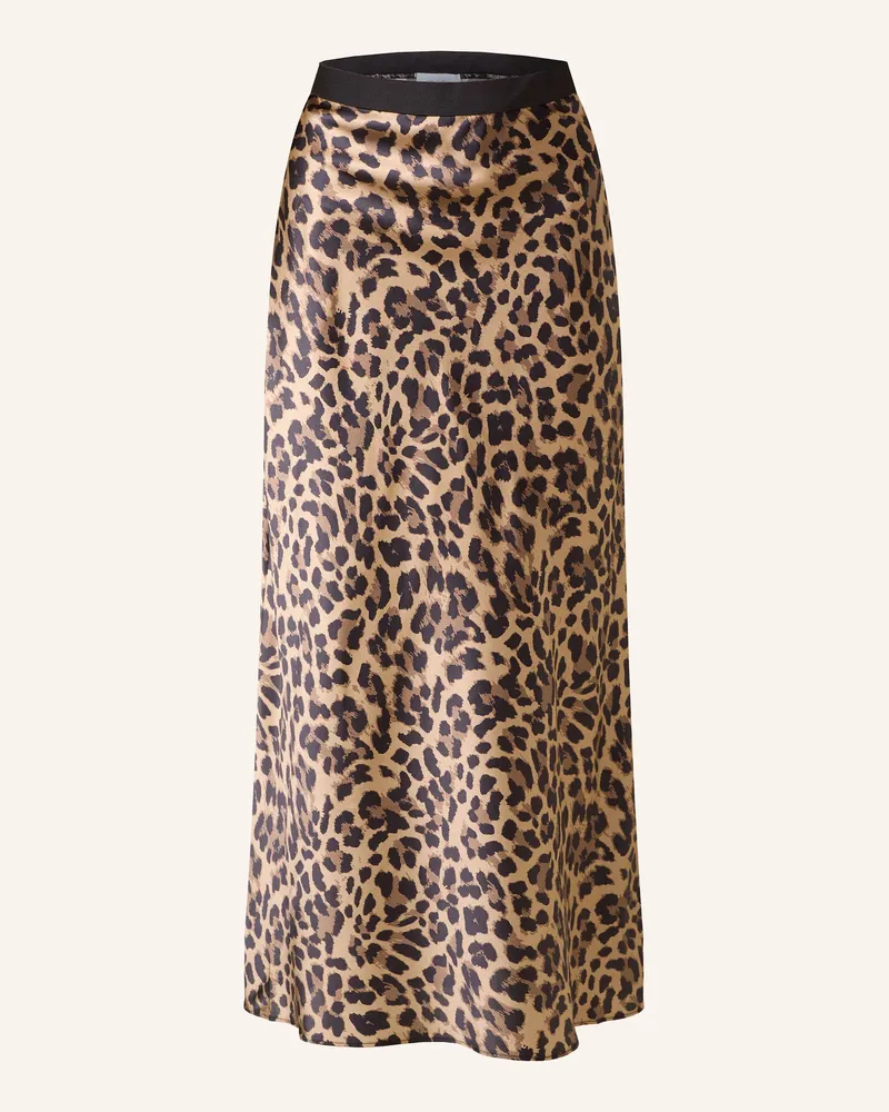 Darling Harbour Seidenrock Braun