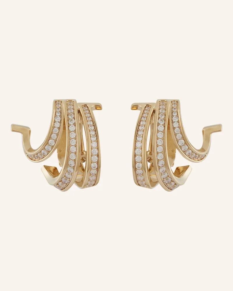 Ferragamo Ohrclips Gold