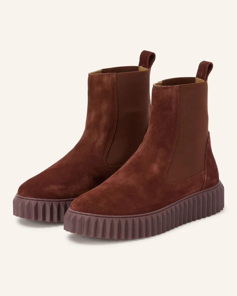 Voile Blanche Chelsea-Boots Beth braun Dunkelbraun