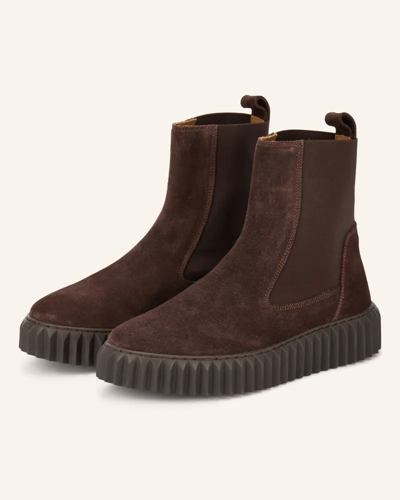 Voile Blanche Chelsea-Boots Beth braun Dunkelbraun