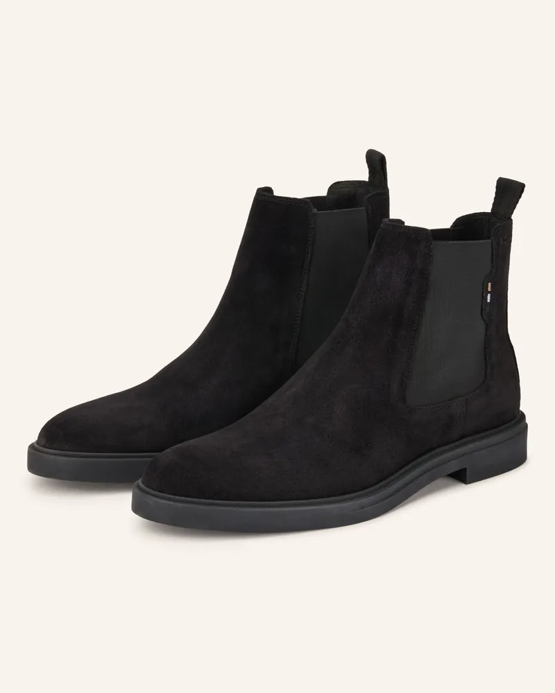 HUGO BOSS Chelsea-Boots Calev schwarz Schwarz