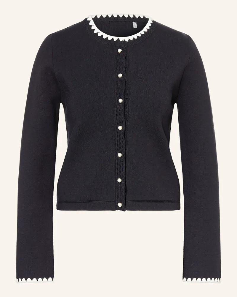Rich&Royal Strickjacke blau Dunkelblau