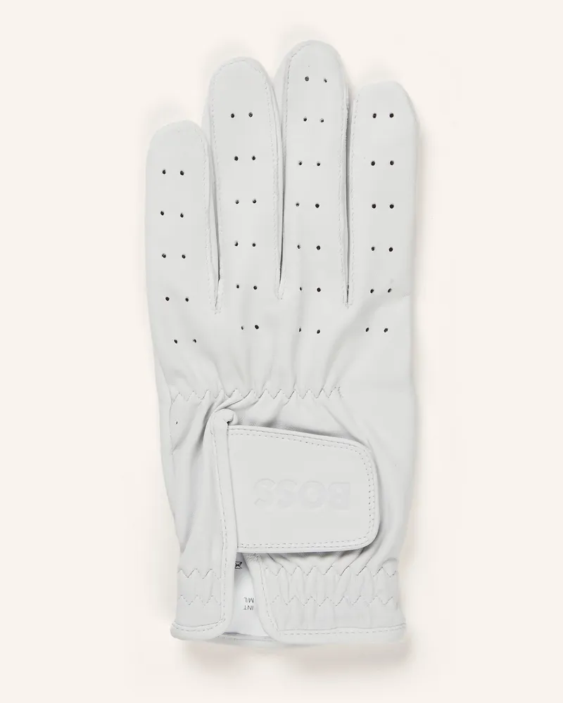 HUGO BOSS Set TOHMAS: Golfhandschuh und Mikrofasertuch Weiss