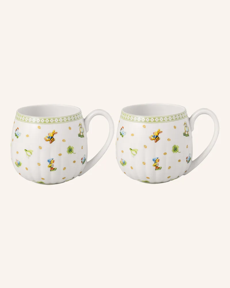 Villeroy & Boch Henkelbecher, 2 Stück EASTER DELIGHT Grün