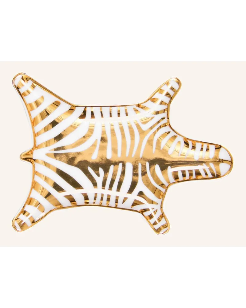 Jonathan Adler Schale ZEBRA Gold