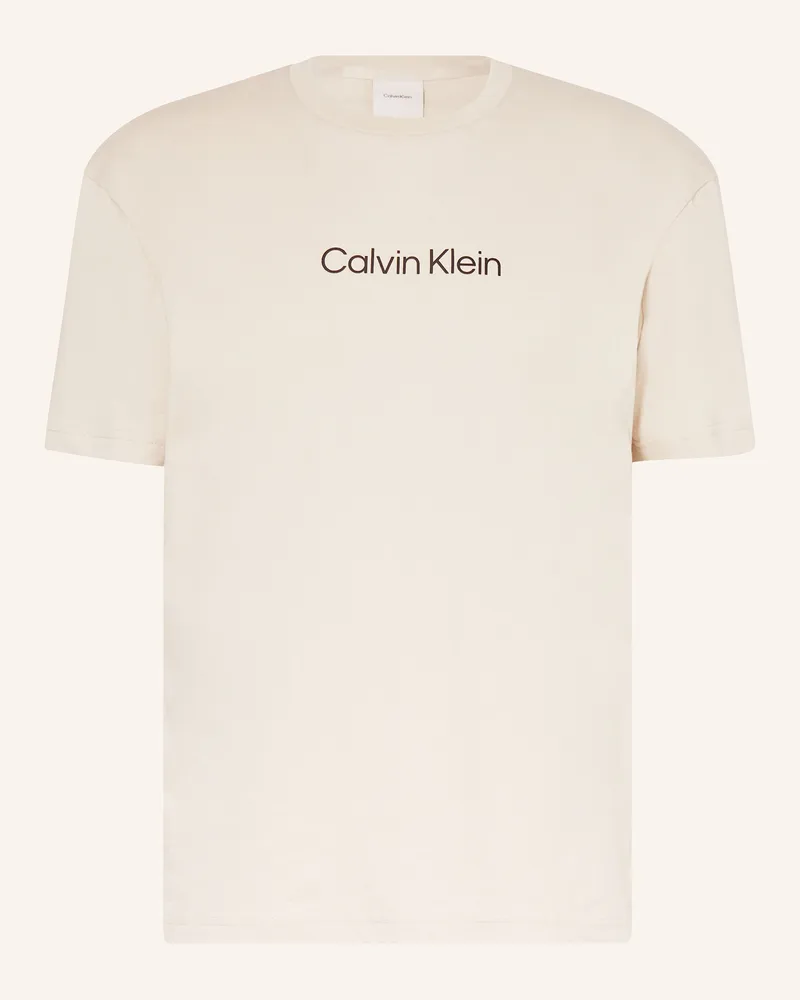 Calvin Klein T-Shirt HERO LOGO Beige