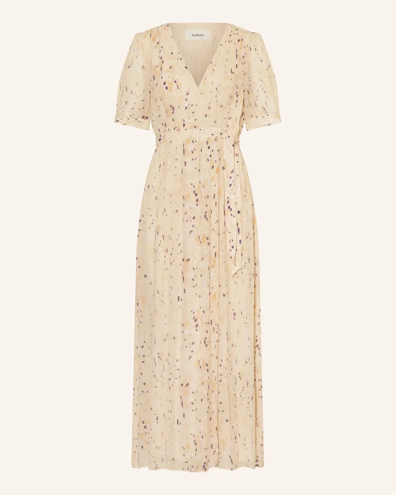 ba&sh Wickelkleid KRIS Dunkelgelb