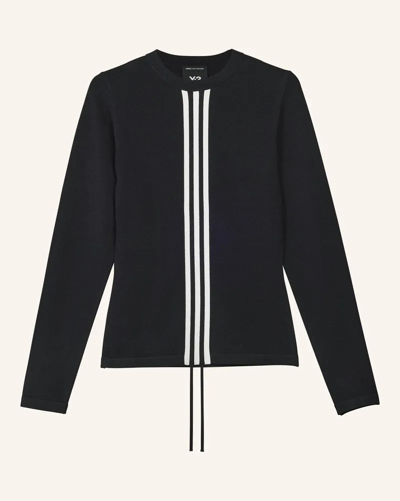Y-3 Y-3 3-STREIFEN LONGSLEEVE Schwarz