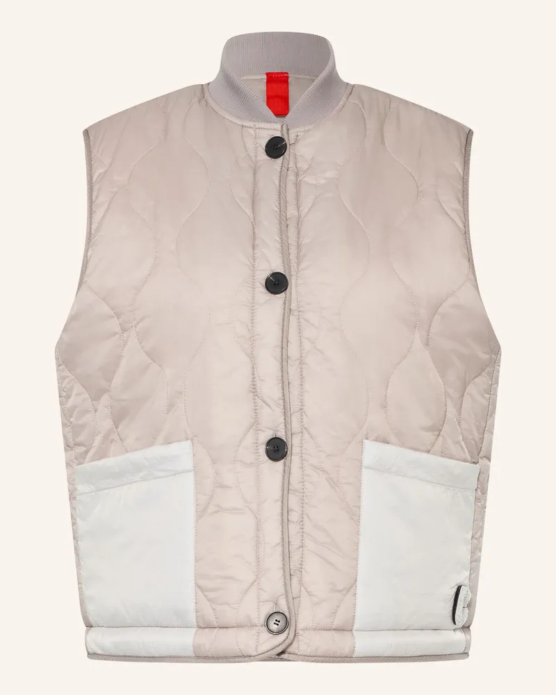 No. 1 Como Steppweste Voels beige Taupe