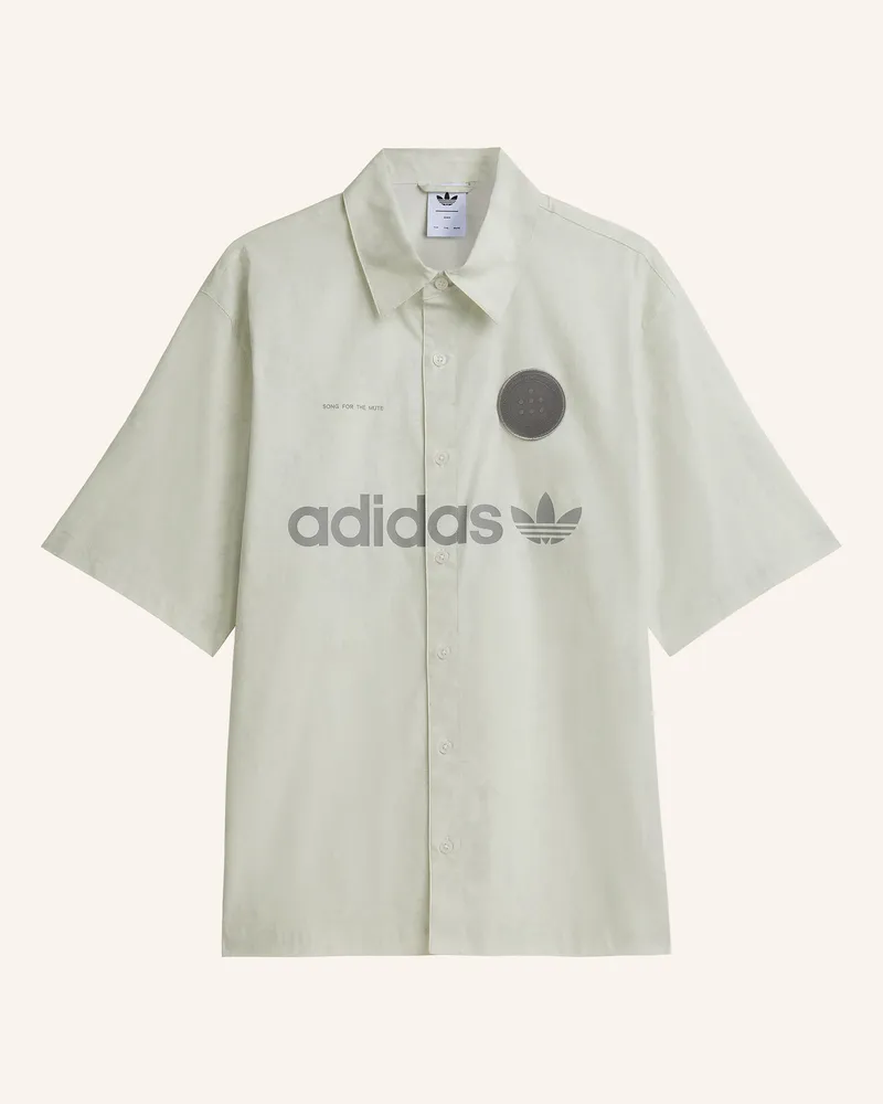 adidas Kurzarm-Hemd adi008 weiss Weiss