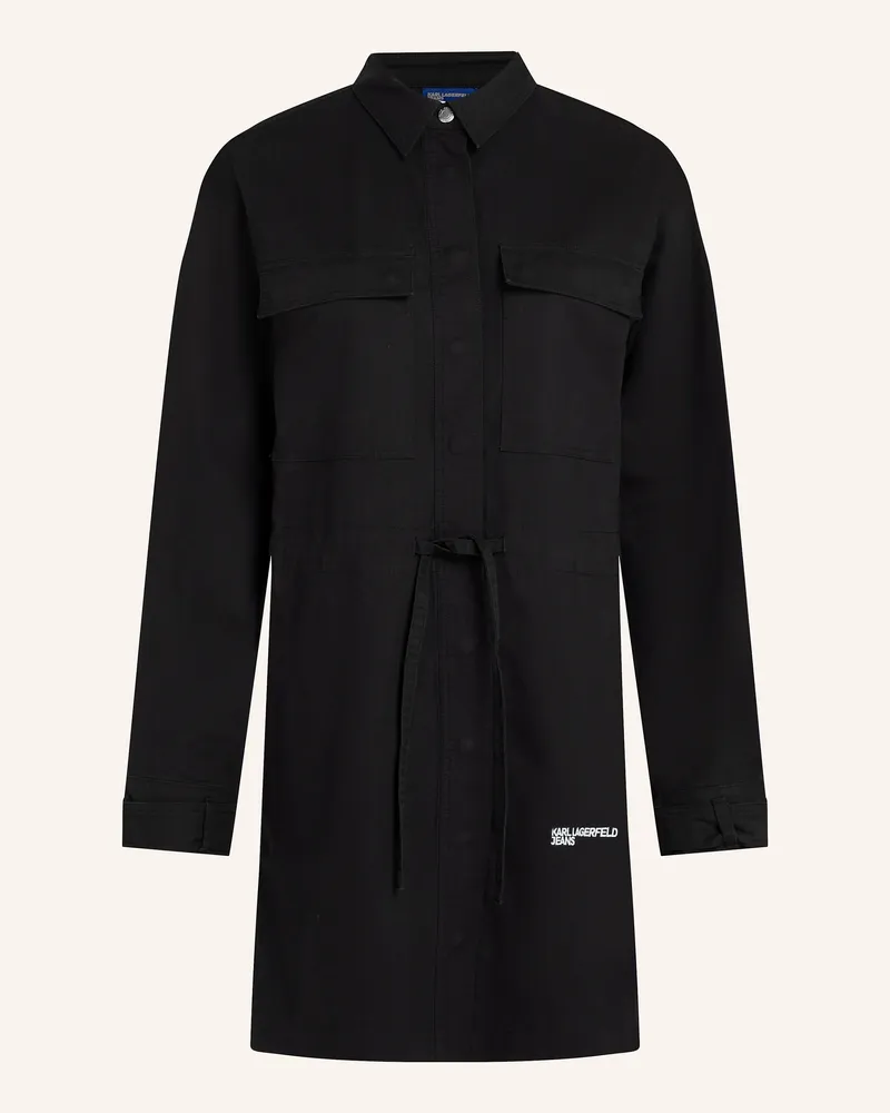 Karl Lagerfeld Kleid Schwarz