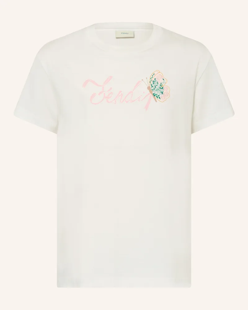 Fendi T-Shirt Tinto weiss Weiss