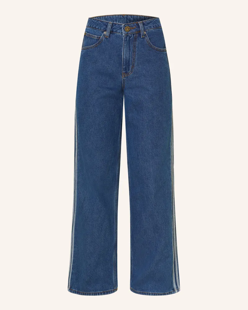 adidas Straight Jeans Firebird Denim blau Medvin