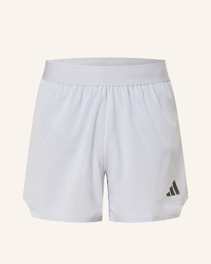 adidas 2-In-1-Laufshorts adi365 Running Climacool+ grau Hellgrau
