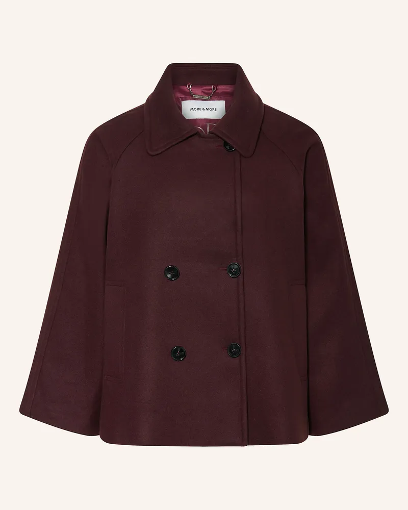More & More Cabanjacke Dunkelrot