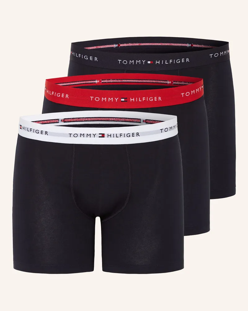 Tommy Hilfiger 3er-Pack Boxershorts Rot
