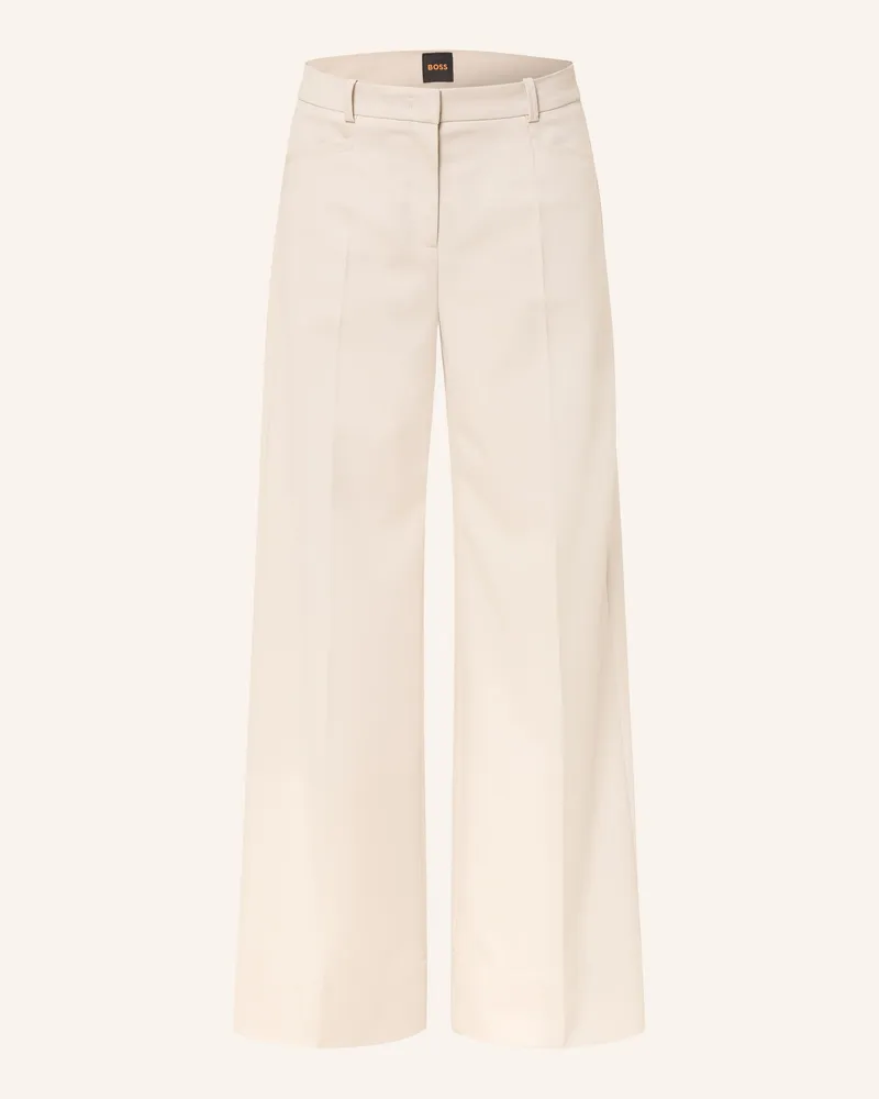HUGO BOSS Marlenehose Tacodi beige Creme