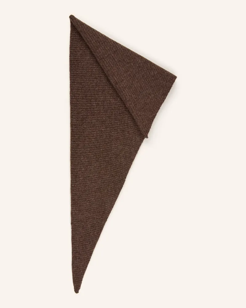 MOSS COPENHAGEN Dreieckstuch Mschlowee braun Braun