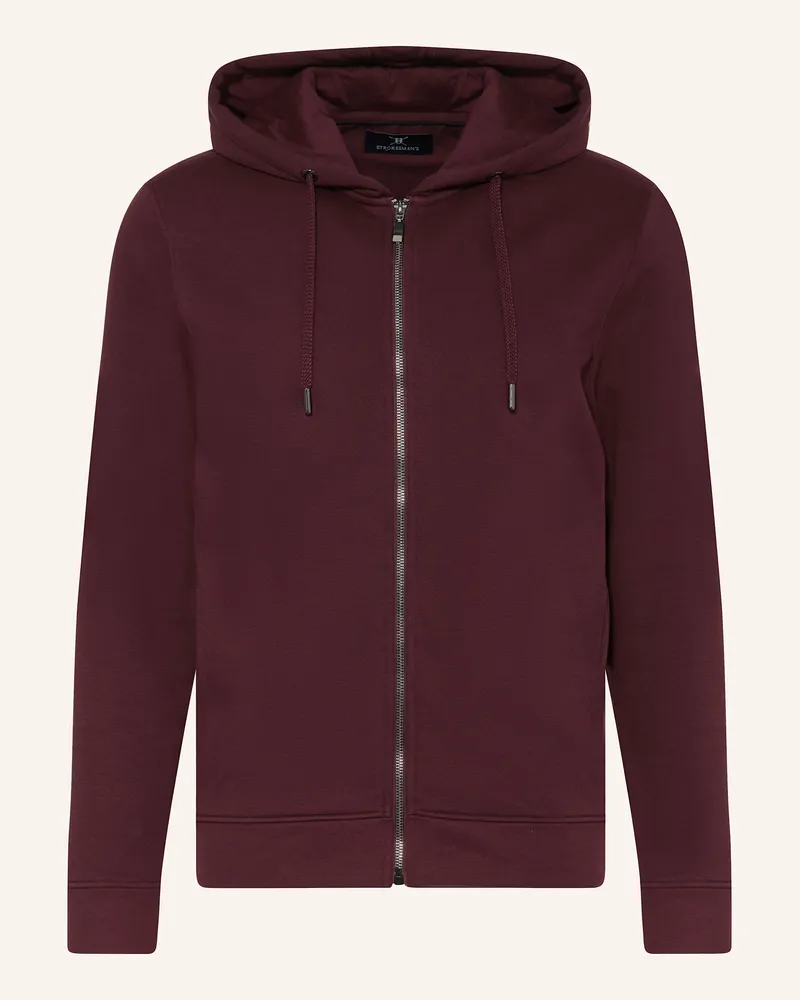 Strokesman's STROKESMAN Sweatjacke Dunkelrot