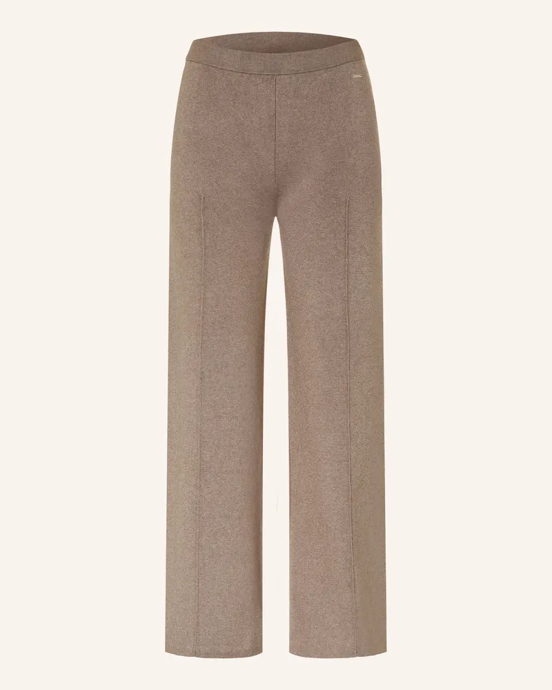 Calvin Klein Strickhose beige Taupe
