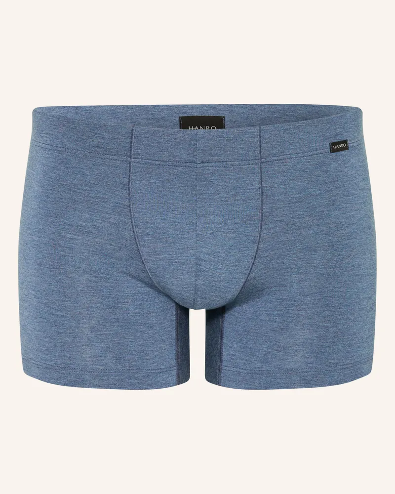 Hanro Boxershorts Casual Daywear blau Blaugrau