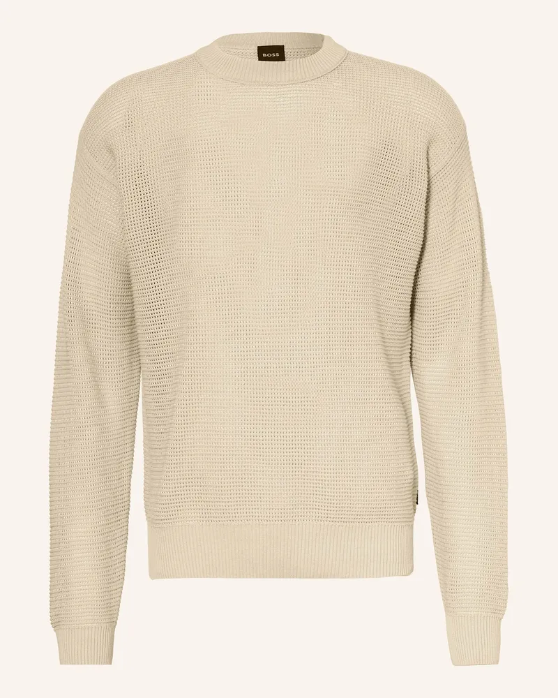 HUGO BOSS Pullover Kordino beige Beige