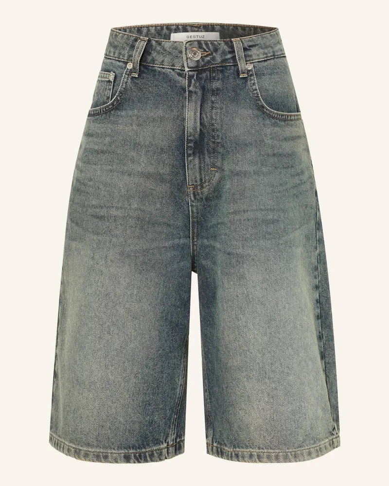 Gestuz Jeans-Bermudas Gzsusara blau Dunkelblau