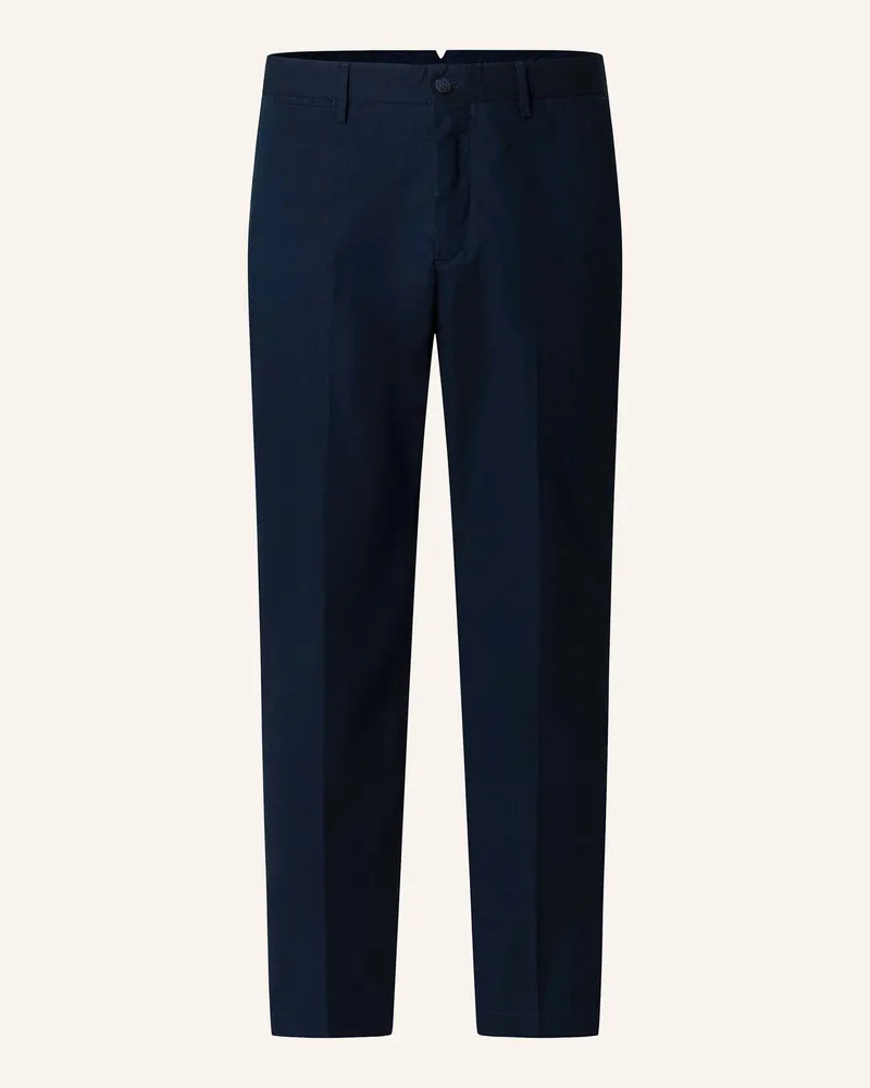 Hackett Chino Canvas Texture Chino blau Blau