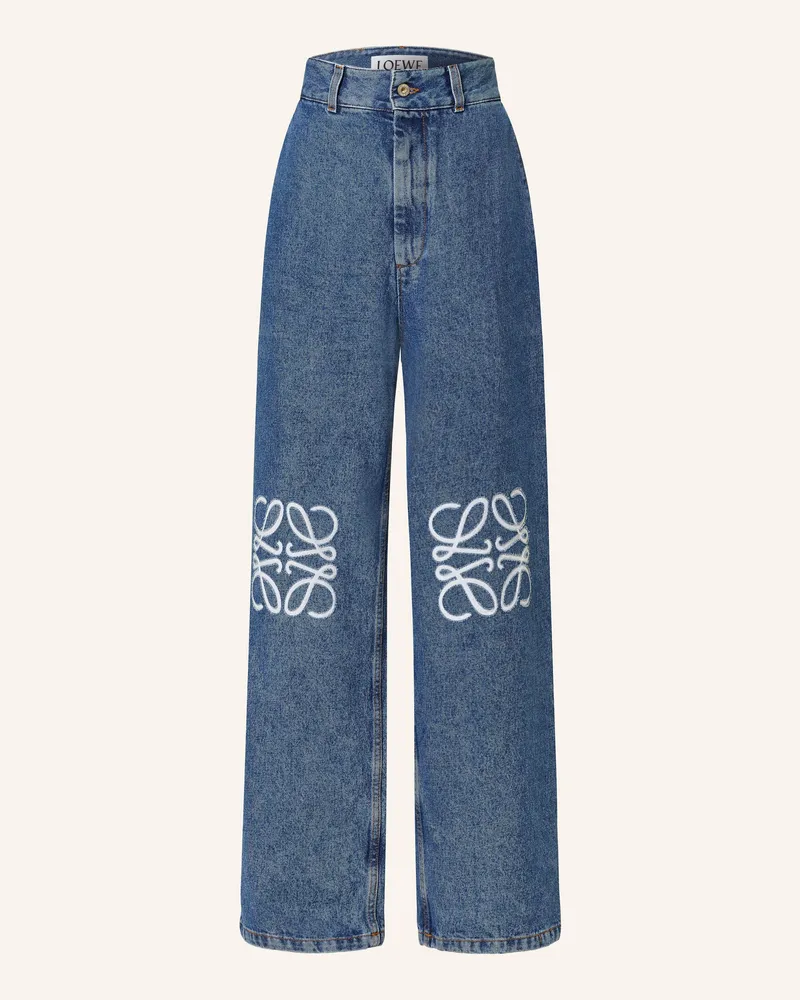 Loewe Jeans Anagram blau 5320
