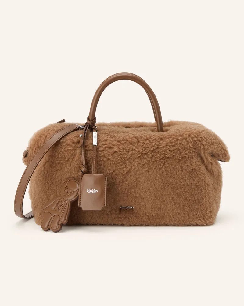 Max Mara Handtasche Teddyholdalm braun Hellbraun