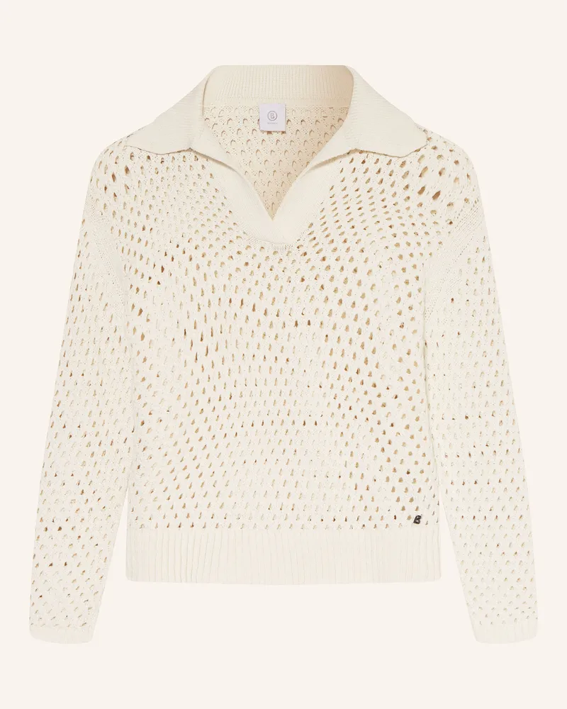 Bogner Pullover MINDY mit Seide Weiss