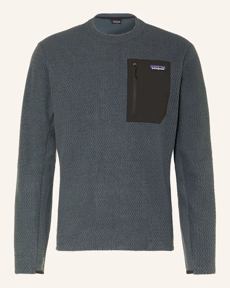 Patagonia Fleecepullover r1® Air blau Dunkelblau
