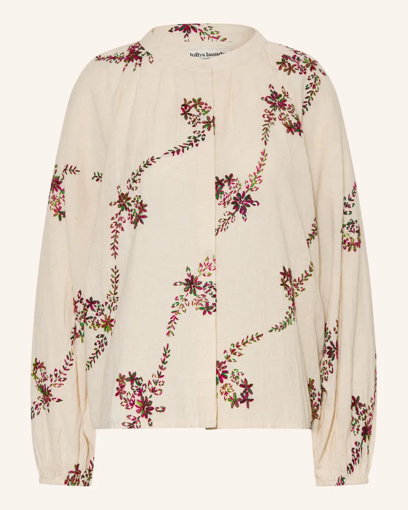 Lollys Laundry Bluse beige Beige