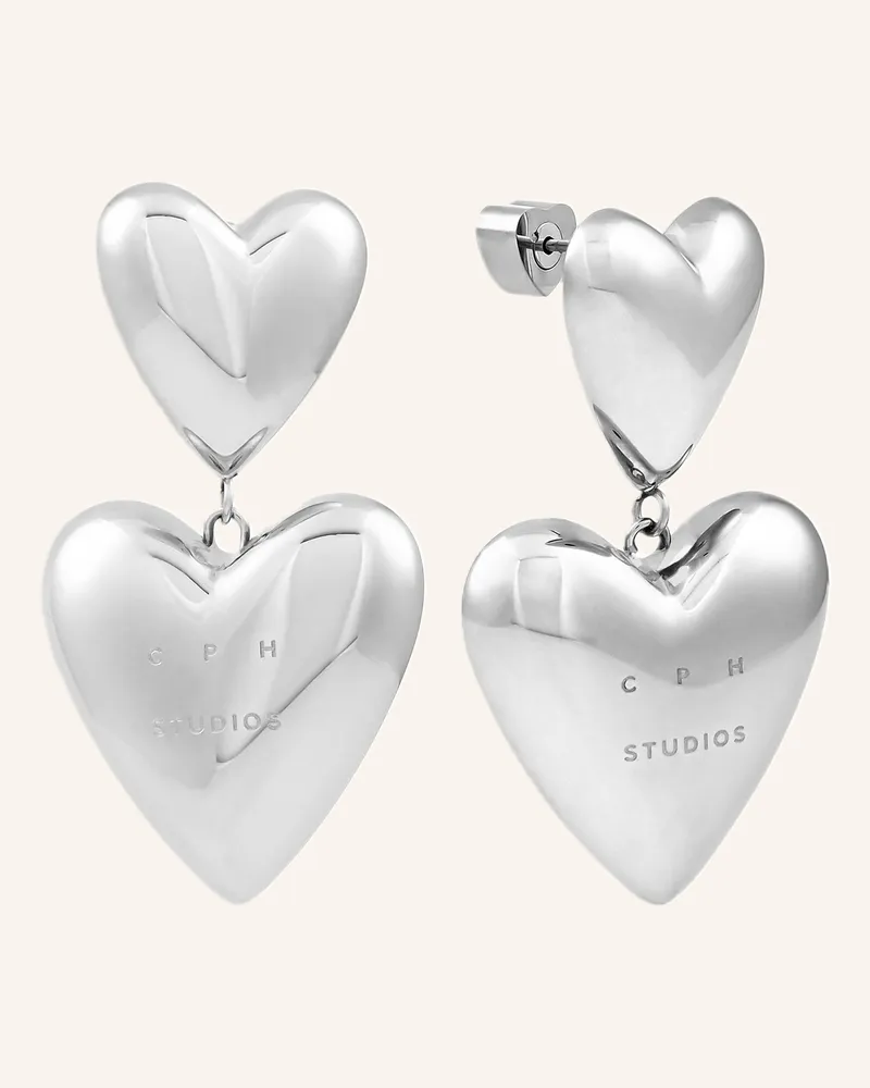 Copenhagen Ohrstecker  Aus  Edelstahl silber Silber