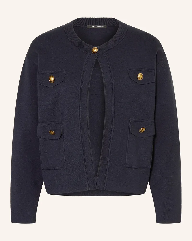 Luisa Cerano Strickhülle Dunkelblau