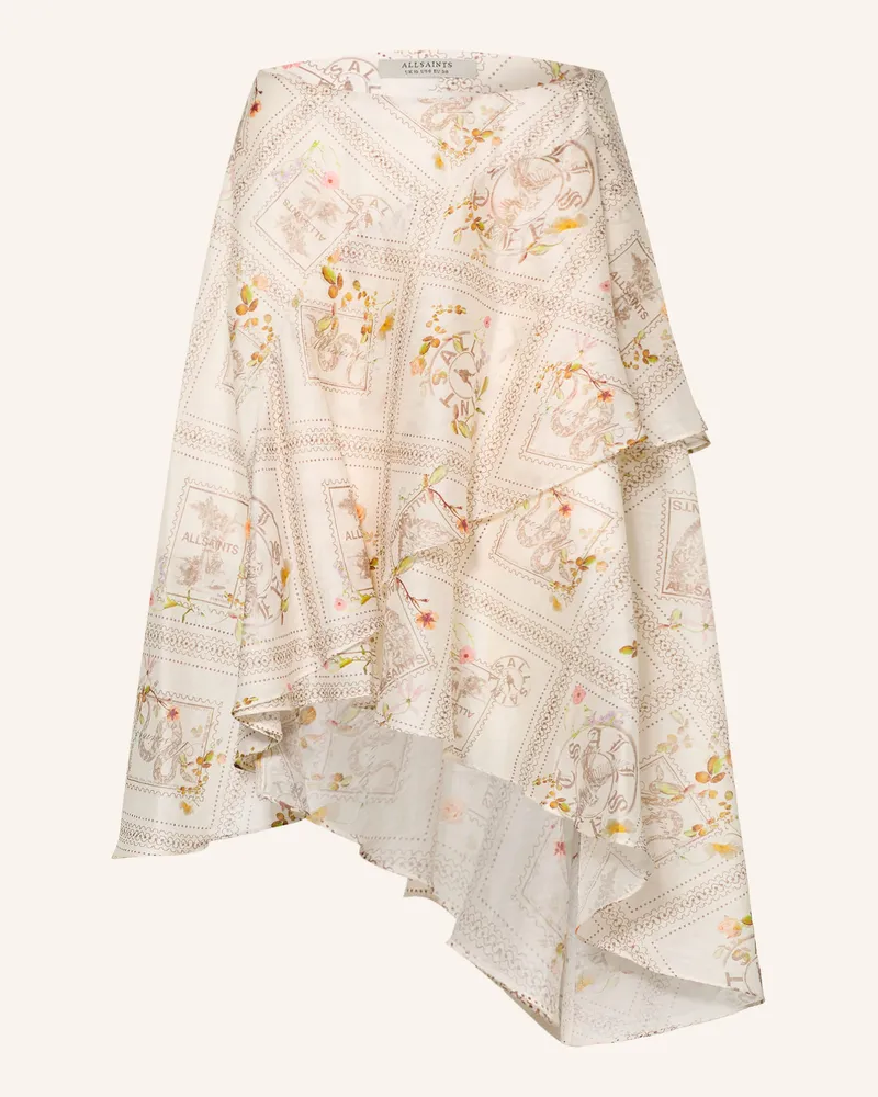 AllSaints Rock Manoy Mit Volants weiss Ecru