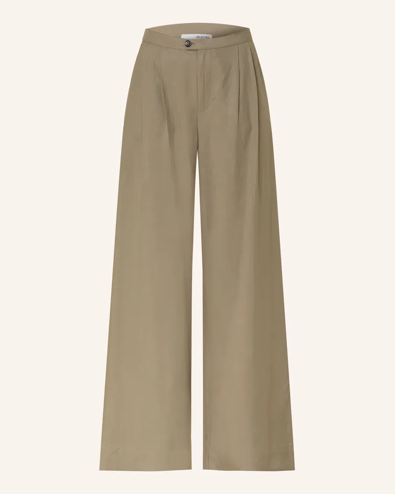 Selected Marlenehose Grün